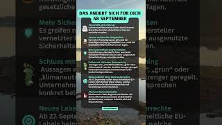 Das ändert sich für dich ab September 2026