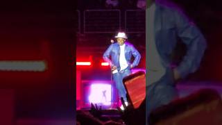 Bobby Brown showing out at the New Edition way concert in DC #NE