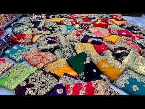 1000 रुपए वाली साड़ी | मात्र 45 रुपए से साड़ी | 25 ₹ से लेगिंग | 35 ₹ से कुर्ती  | Sadi Factory Live