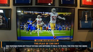 Play Of The Day: Dee Winters Picks Off Philip Rivers And Returns It For A TD | 12/23/25