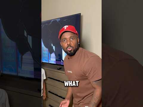 Dad Gets Mad At Son For Breaking Tv #shorts