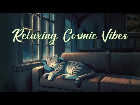 Relaxing Cosmic Vibe DJ Mix: Ambient for Catnaps & Cozy Vibes