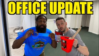 Renovating a Warehouse Office is NOT EASY (My New Computer Repair Shop)