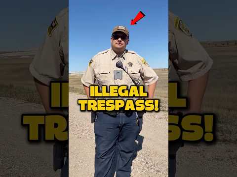 Cop Faces Lawsuit for Illegal Trespass Threat!