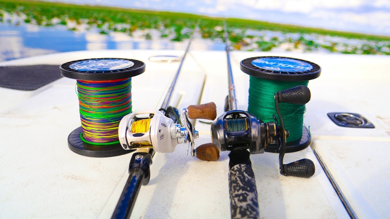 Fishing With CRAZY New Line! (topwater)