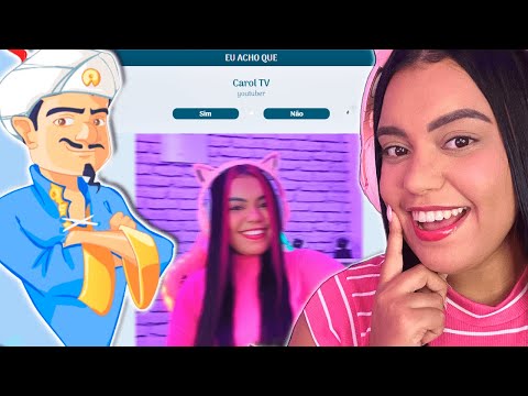 ME PROCURANDO NO AKINATOR! 🤔😂