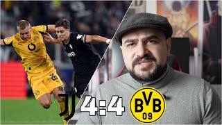 Spektakuläres Spiel in Turin endet 4:4 – BVB verspielt 2-Tore-Führung in der Nachspielzeit | Meinung