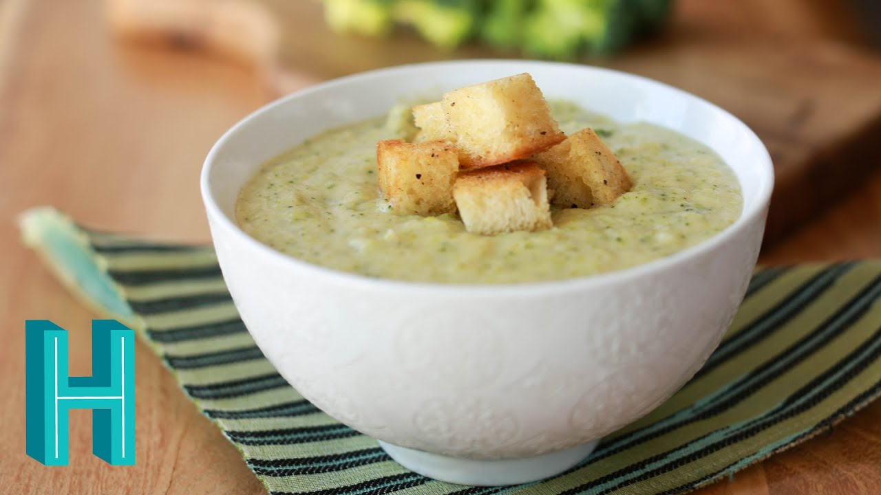 Broccoli Cheese Soup Recipe (naturally gluten-free) Hilah Cooking