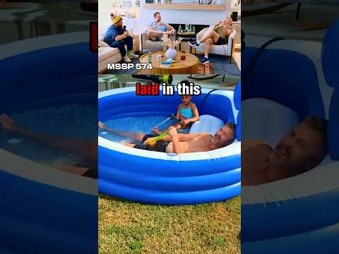 Matt McCusker’s Front Yard Pool Has His Wife Calling Him White Trash 😂🤣