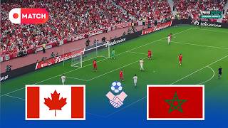 Morocco vs Canada | World Cup 2026 Full Gameplay Simulation | eFootball PES 2021