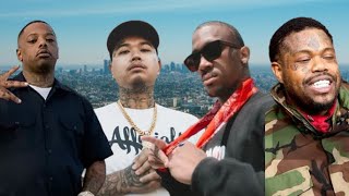 Rappers , Gang Bangers & Podcasters Beefs Explodes On The Internet 
