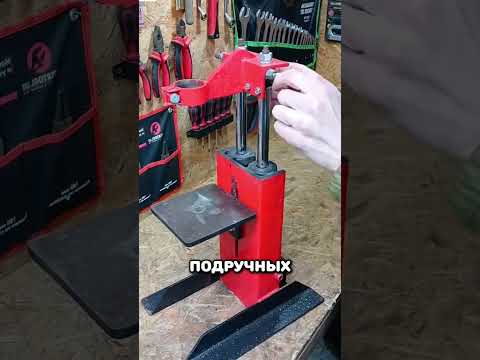 Стойка для дрели из обычных амортизаторов #мастерская #ремонт #стройка #сделайсам #лайфхак