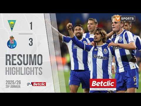 Temps forts du match Estoril Praia - FC Porto