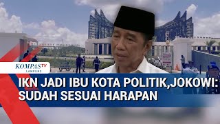 Jokowi Apresiasi Keputusan Presiden Prabowo soal IKN Jadi Ibu Kota Politik