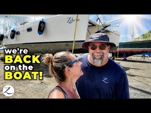 We left our boat in the TROPICS! ☀️ Here's what happened to it... (Ep 298)