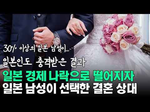 일본 경제 나락으로 떨어지자 일본 남성이 선택한 결혼 상대