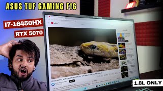 ASUS TUF GAMING F16 ⚡Powerful Gaming Laptop Under 2Lakhs RTX 5070