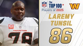 86: Leremy Tunsil (OT, Commanders) | Top 100 Players of 2025