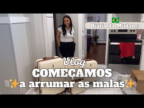 JÁ COMEÇAMOS A ARRUMAR AS NOSSAS MALAS PARA VOLTAR PARA O BRASIL  🇺🇸🛫🇧🇷