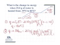 Energy Calculations in Heating Processes