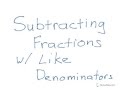 Understanding Fractions and Operations