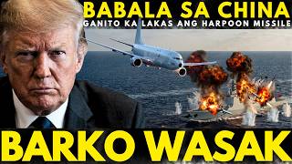 AMERIKA AT AUSTRALIA MAY BABALA SA CHINA, P8A POSIEDON PINASABOG ANG BARKO GAMIT ANG HARPOON MISSILE