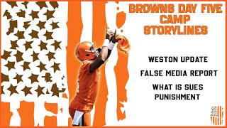 Browns Camp Day Five