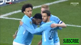 COPA DE LA LIGA  MANCHESTER CITY VS BRISTOL CITY  2018