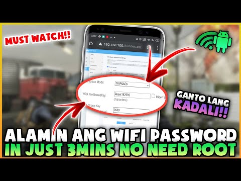 PAANO MALAMAN ANG WIFI PASSWORD NG KAHIT ANONG WIFI || Tips and Guide