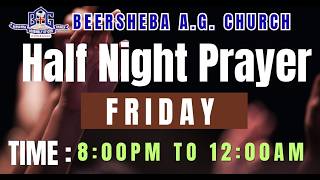 #live #friday #Half Night Prayer #prayer #faith 24/07/26 | BEERSHEBA AG CHURCH, HYDERABAD