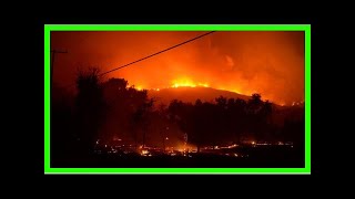 The Fox News - Temporary quiet wind on the big california wildfire