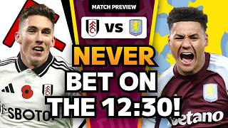 A BANANA Skin? Match Preview: Fulham Vs Aston Villa