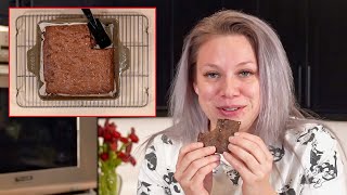 Fudgy brownies so yummy you will eat the whole pan