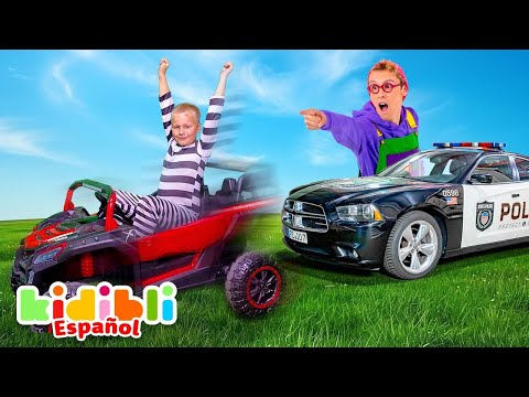 Coches de Policía para Niños 🚓 Videos para Pequeños | Kidibli