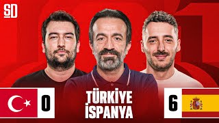 "DAHA AKILLI OYNAYABİLİRDİK"  | Türkiye 0-6 İspanya, Montella, Merino, Uğurcan Çakır, Merih, Kerem