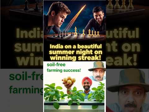 India’s Big Wins: Magnus Loses Again, Hypersonic Missile Test, Hydroponic Potato Farming Boom