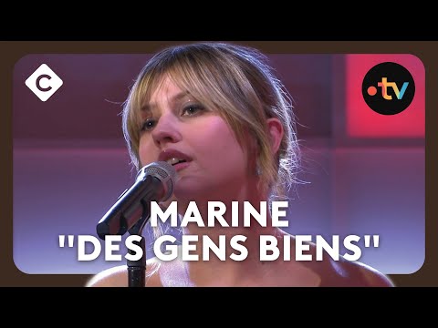 “Des gens bien” en live par Marine
