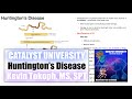 Huntington's Disease Concepts and Mechanisms