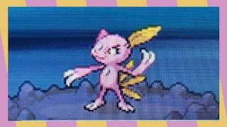 Shiny Sneasel in Pokémon SoulSilver after 16,604 RE's [Phase #2 for Sneasel]