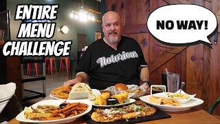 Can I eat the ENTIRE menu in 45 minutes? Bistro on Bridge Challenge