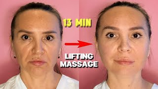 [13-MIN] LIFTING MASSAGE | THE BEST FROM MASSAGE 🔥| Do it with me
