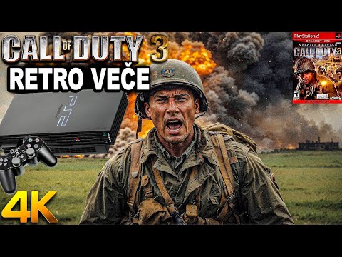 DRUGI SVJETSKI RAT SE VRAĆA! *Call of Duty 3 Sony 2* Retro veče EP1