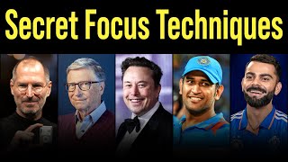 Secret Focus Techniques |  Business Idea Series by Dr Vivek Bindra