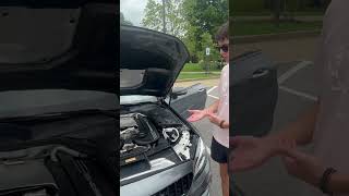 AMG ENGINE! Go watch the full video on my channel! #mercedes #bmw #audi #fyp #cars #carshorts