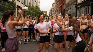 prepping for a run club tour with my best friends