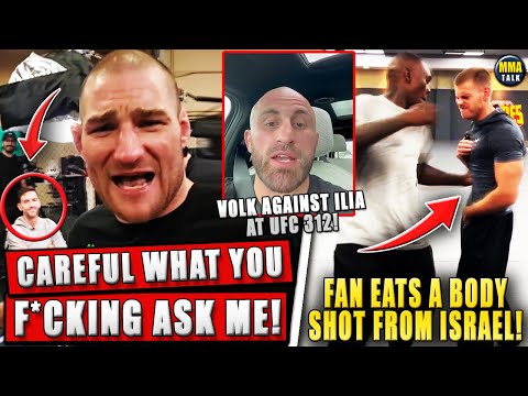 Sean Strickland SENDS WARNING to Brett Okamoto! Israel Adesanya PUNCHES a Fan, Volk vs Ilia- UFC 312