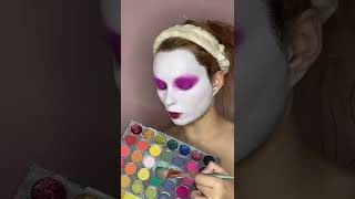 Tutorial clown hallowen | maquiagem palhaço