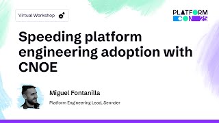 Speeding platform engineering adoption with CNOE