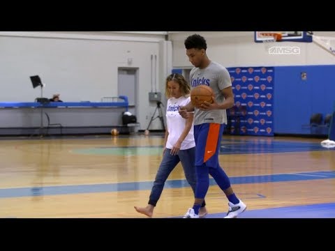 Unfiltered Knicks: Trier's Mom Goes Barefoot In The Gym