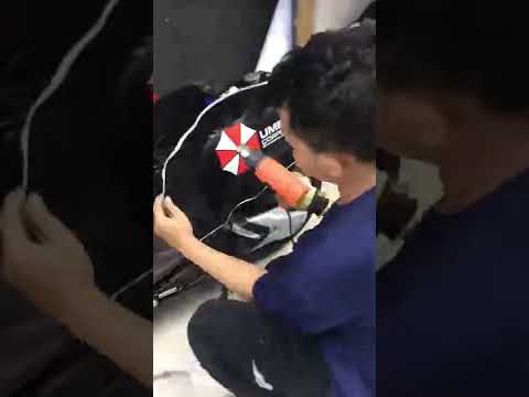 Honda Scoopy modifikasi stiker segini harganya.. Order & Booking WA 0813-8148-1301